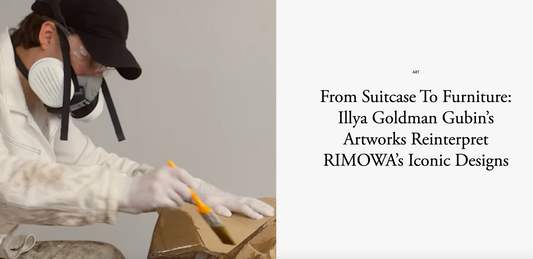 IGNANT, RIMOWA x Illya Goldman Gubin